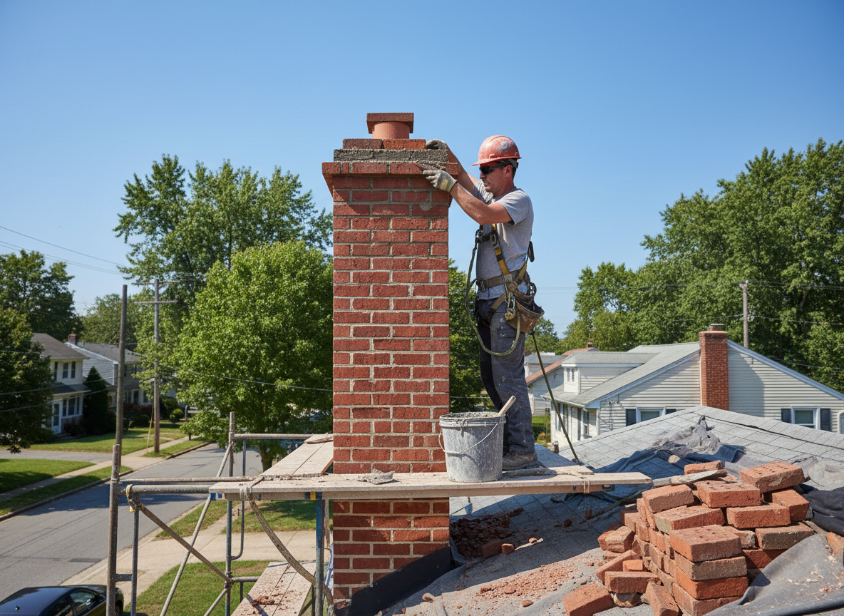 Brick Chimney Repair in Union, KY