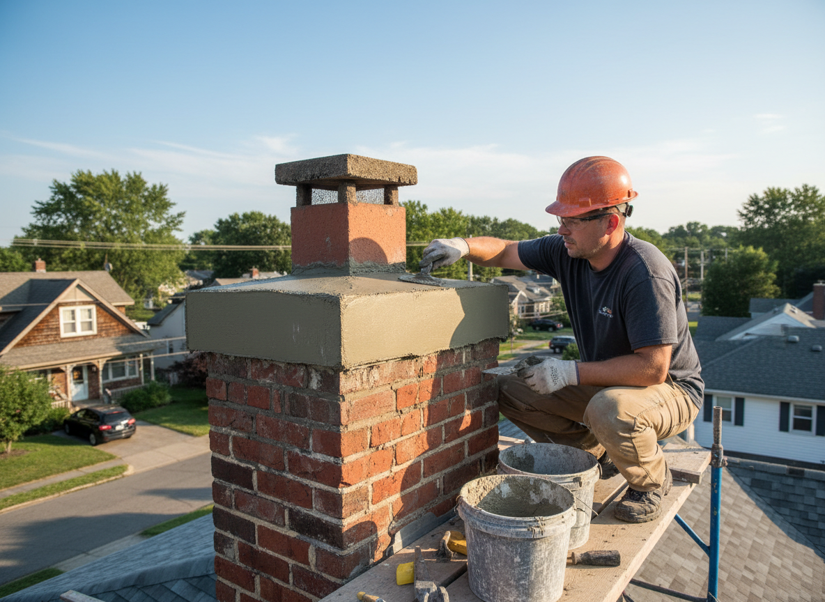 Chimney repair in Monroe