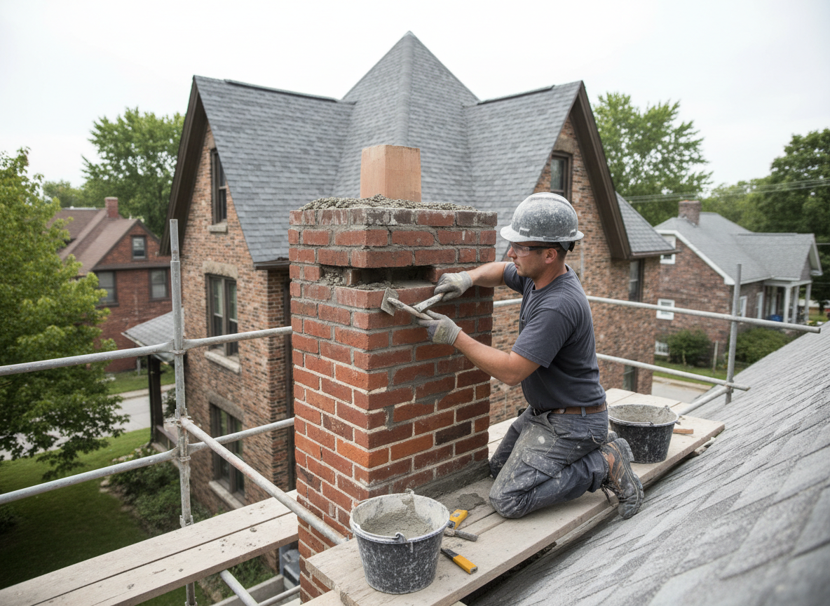 Chimney repair in South Union