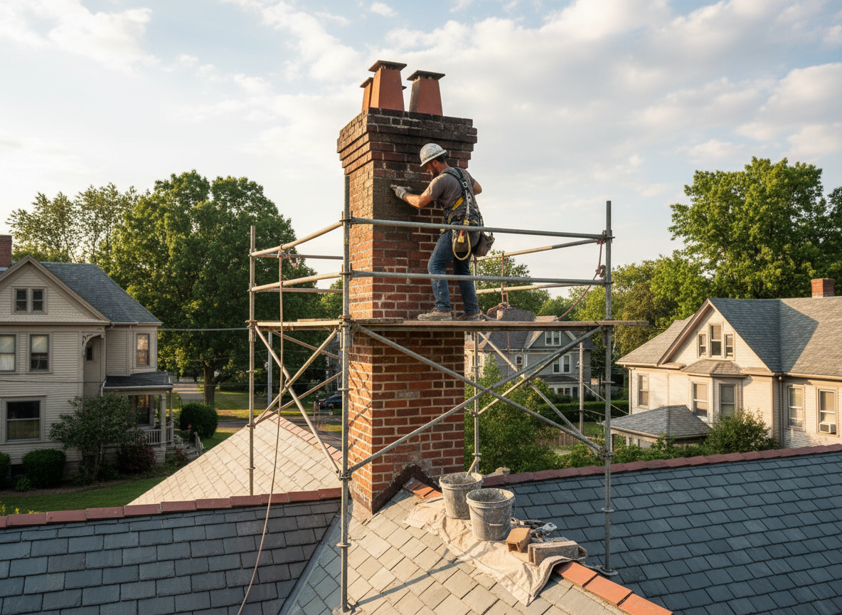 Chimney repair in East Union