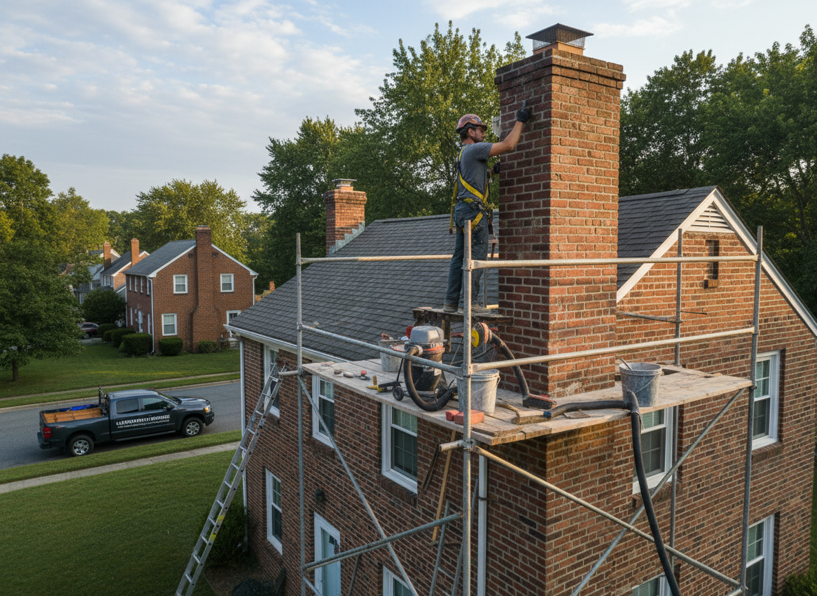 Chimney repair in Sharonville